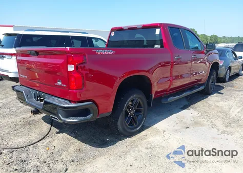 2020 Chevrolet Silverado 1500 4Wd Double Cab Standard Bed Custom Trail Boss from USA, damaged, VIN 1GCRYCEF7LZ291949